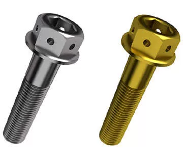 Hex Head Dual Drive Titanium Bolts