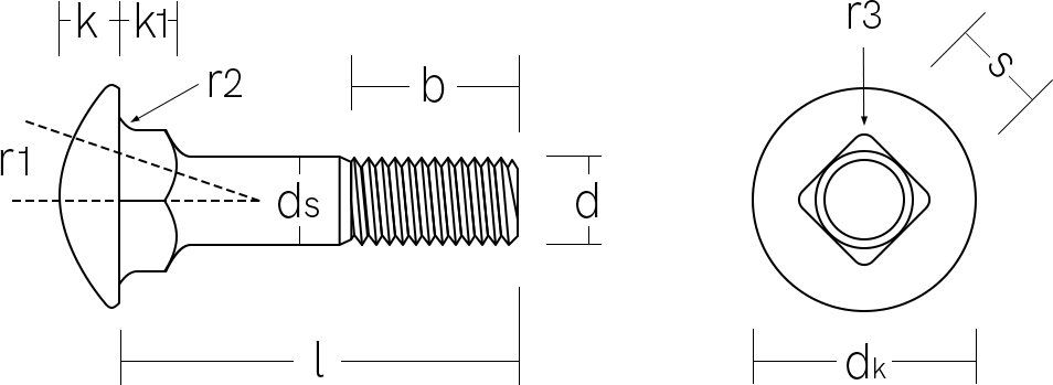 Carriage Bolts