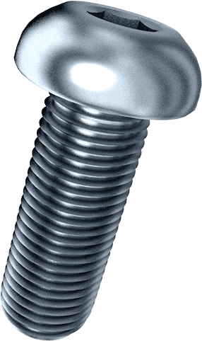 Carbon steel button head screw
