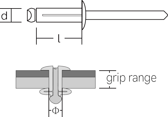 Bulb Tite Blind Rivet