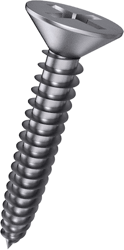 SS Flat head self tapping screw