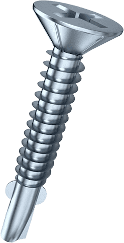 Wing Tek Screws | Wing Tip Self Drilling Screws 1 Wing Tek Screws | Wing Tip Self Drilling Screws carbon steel Countersunk Self Drilling Screw With Wings