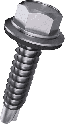 SS hex head self drilling screw