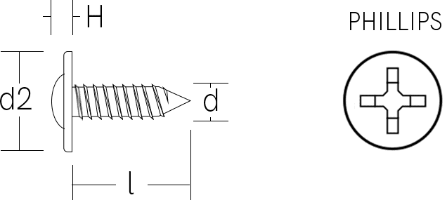 Truss Head Self Tapping Screw