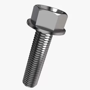 Flanged Hex Head Titanium Bolts