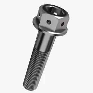 Hex Head Dual Drive Titanium Bolts