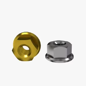 Flanged Titanium Nuts